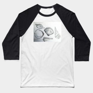 Sea Shells 4 by Margo Humphries Baseball T-Shirt